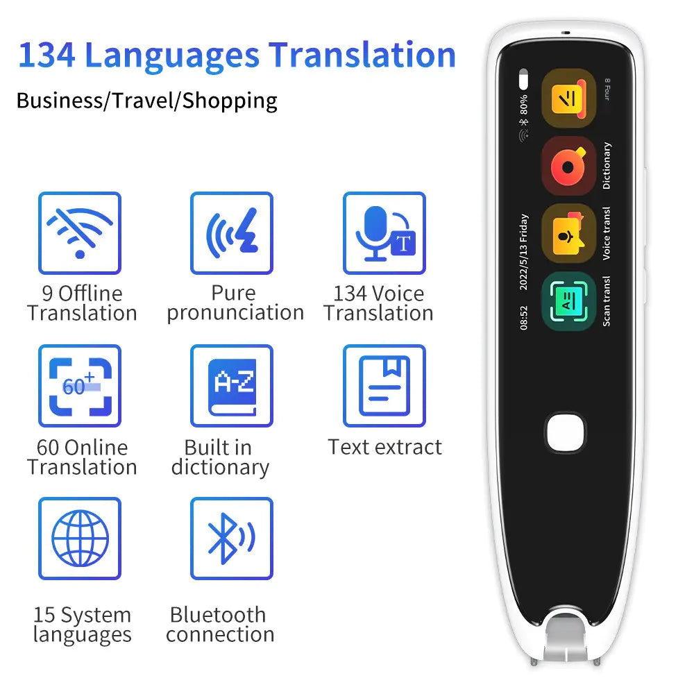 Smart Voice & Scan Translator Pen