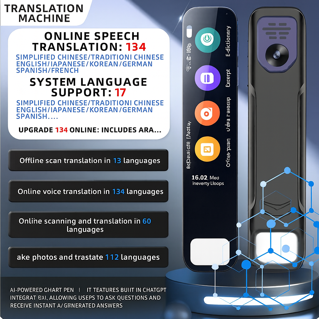 Offline Translation Dictionary Pen